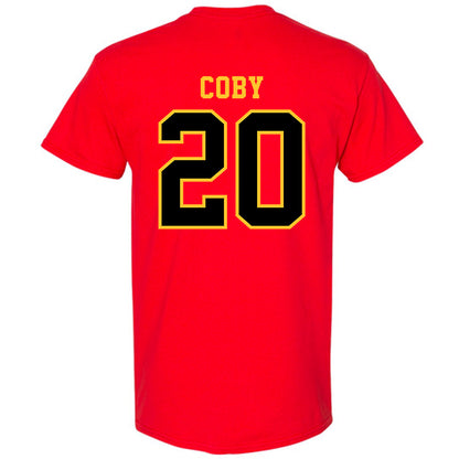 Ferris State - NCAA Football : James Coby - Replica Shersey T-Shirt-1