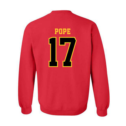 Ferris State - NCAA Football : Quentin Pope - Replica Shersey Crewneck Sweatshirt-1