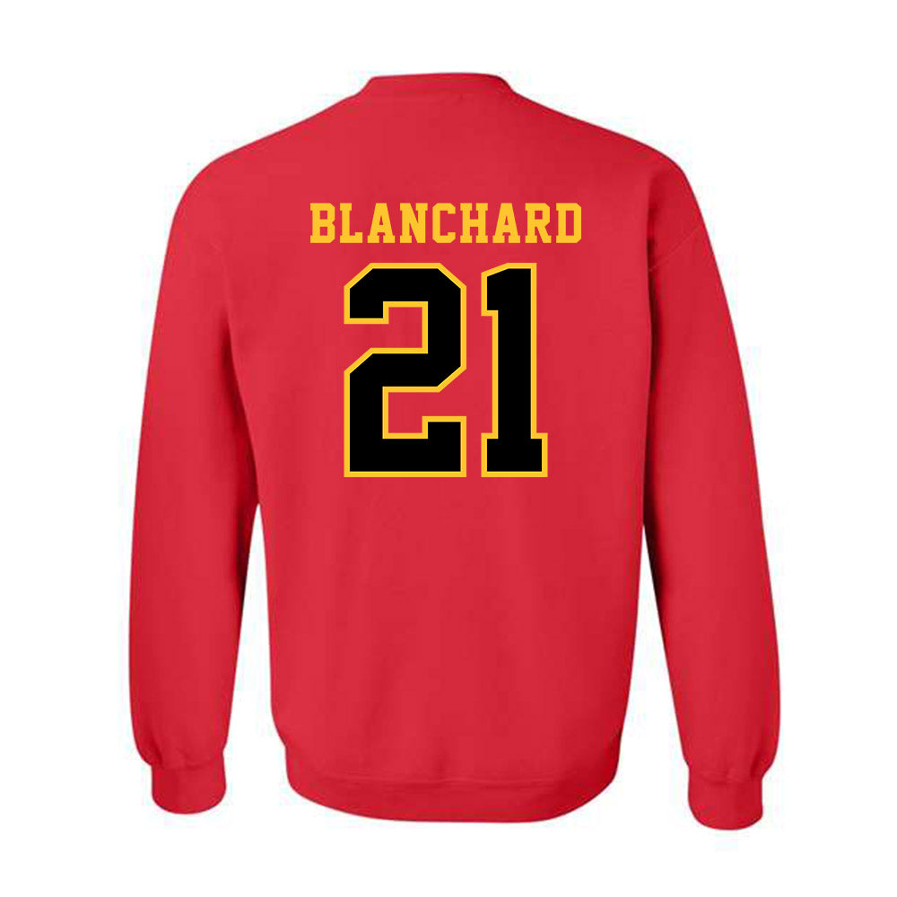 Ferris State - NCAA Women's Basketball : Kadyn Blanchard - Replica Shersey Crewneck Sweatshirt-1
