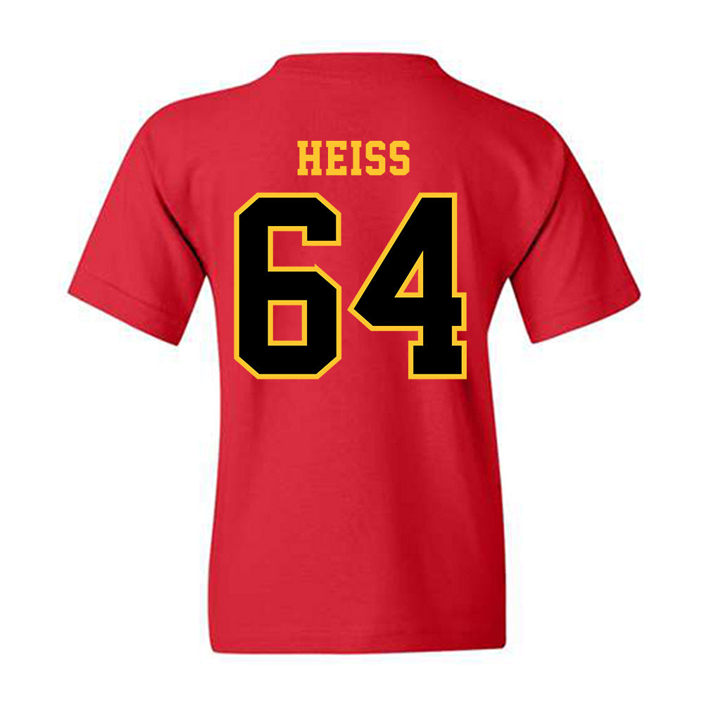 Ferris State - NCAA Football : Cameron Heiss - Replica Shersey Youth T-Shirt-1