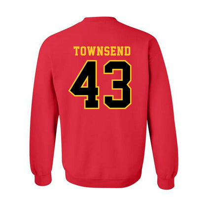 Ferris State - NCAA Football : Razah Townsend - Replica Shersey Crewneck Sweatshirt-1