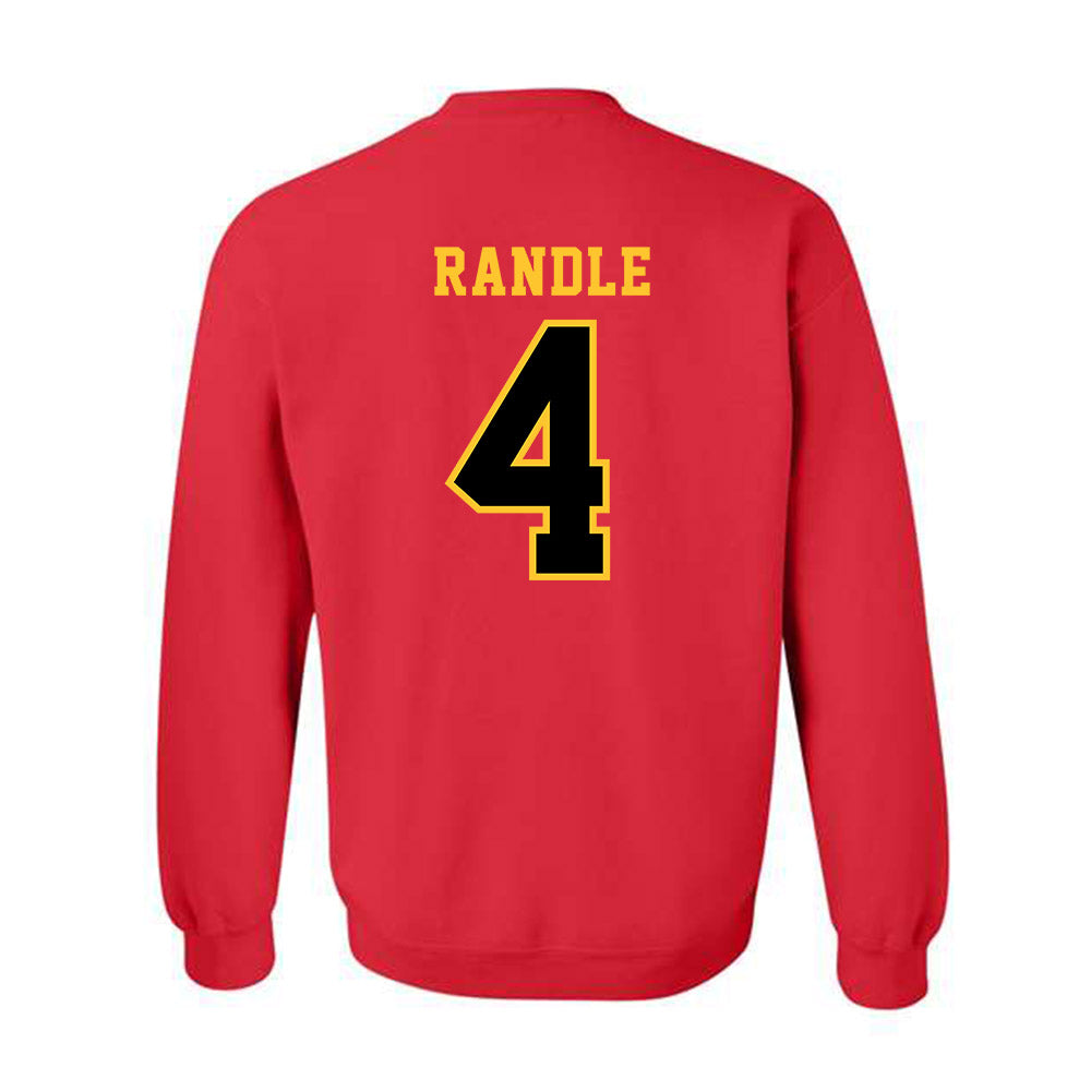 Ferris State - NCAA Football : Tyrin Randle - Replica Shersey Crewneck Sweatshirt-1