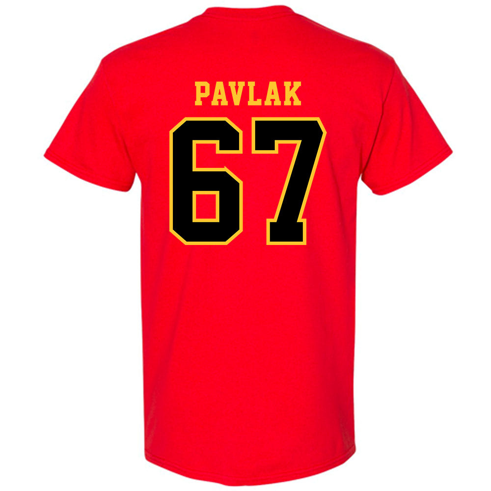 Ferris State - NCAA Football : Avery Pavlak - Replica Shersey T-Shirt-1