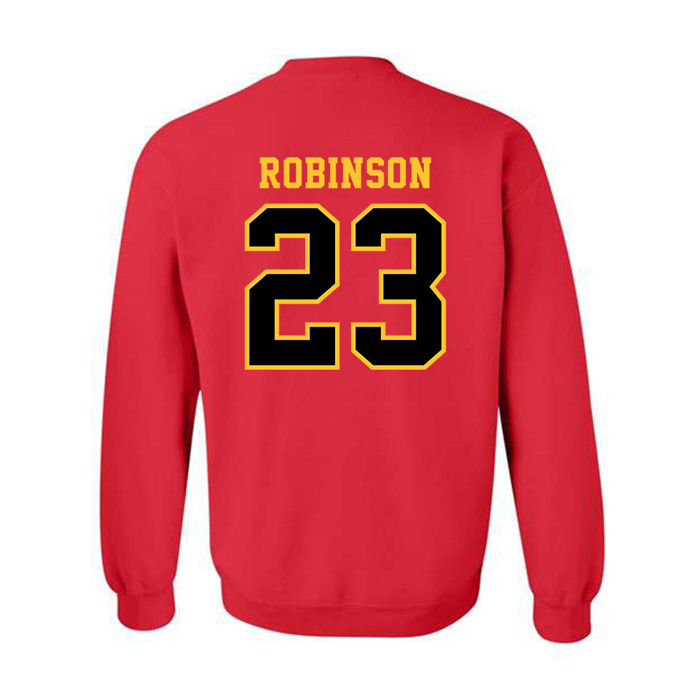 Ferris State - NCAA Football : James Robinson - Replica Shersey Crewneck Sweatshirt-1