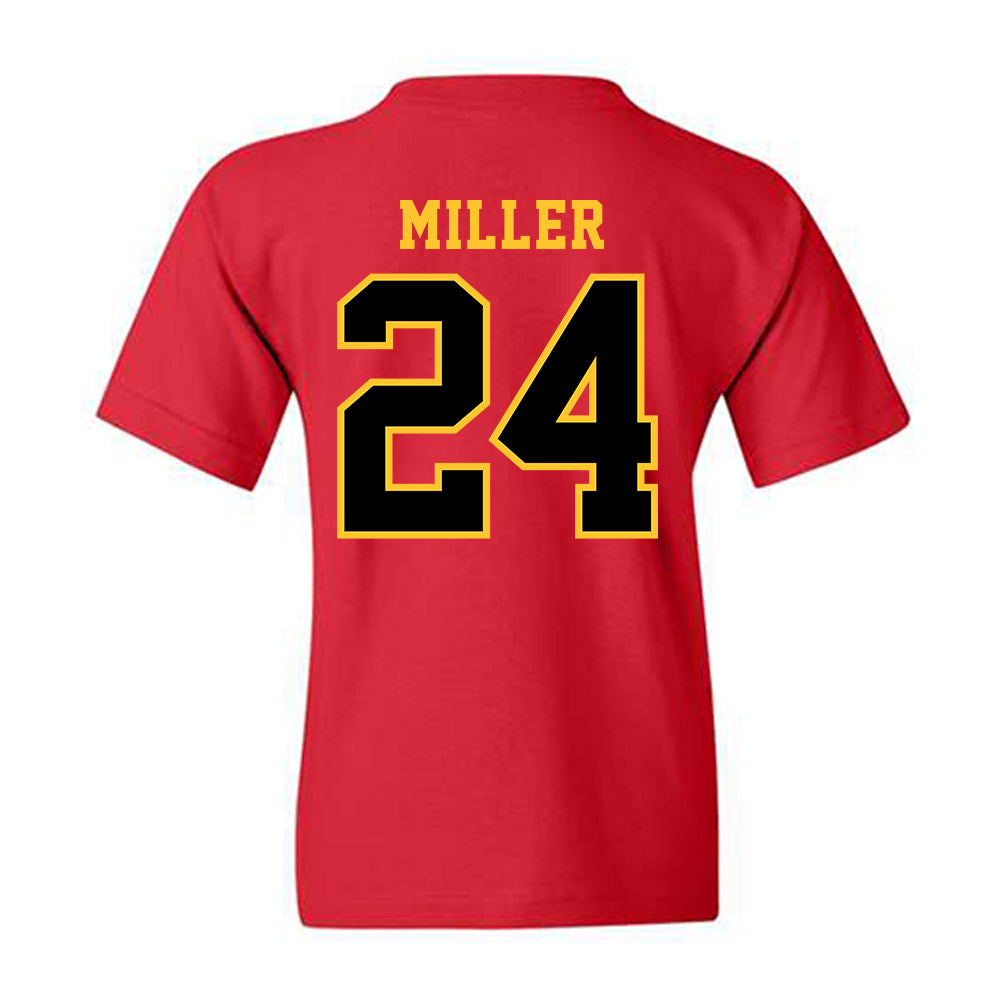 Ferris State - NCAA Softball : Braleigh Miller - Replica Shersey Youth T-Shirt-1