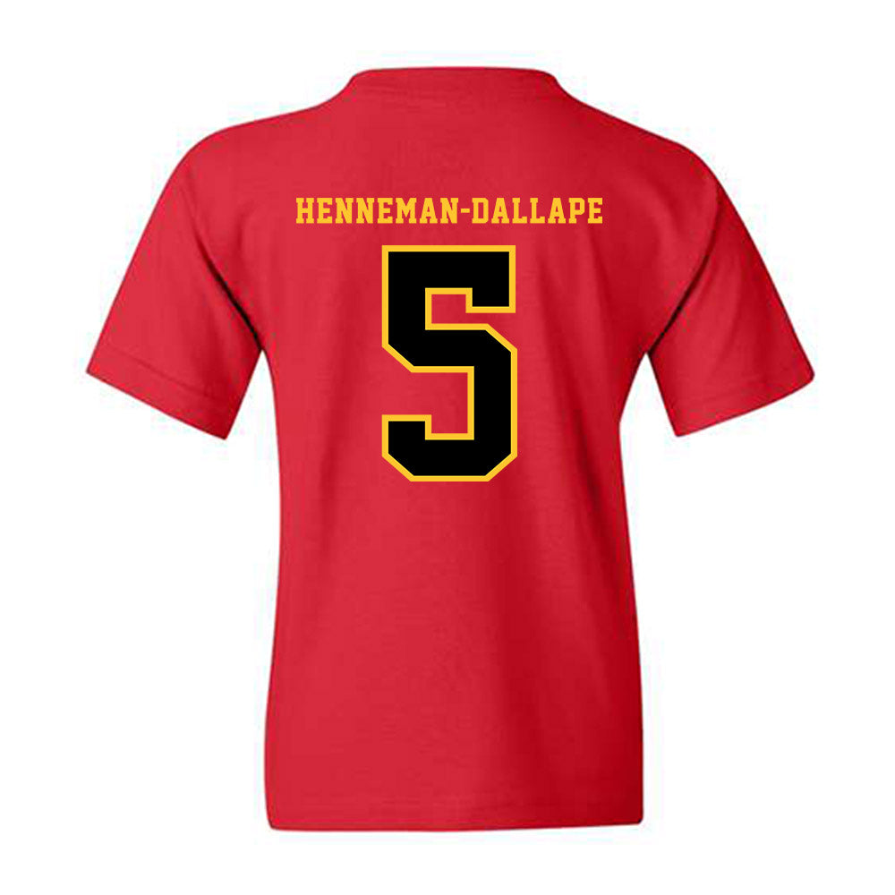 Ferris State - NCAA Women's Volleyball : Olivia Henneman-Dallape - Replica Shersey Youth T-Shirt-1
