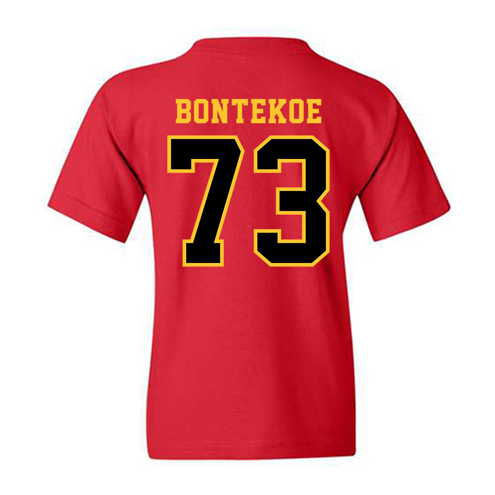 Ferris State - NCAA Football : Mack Bontekoe - Replica Shersey Youth T-Shirt-1