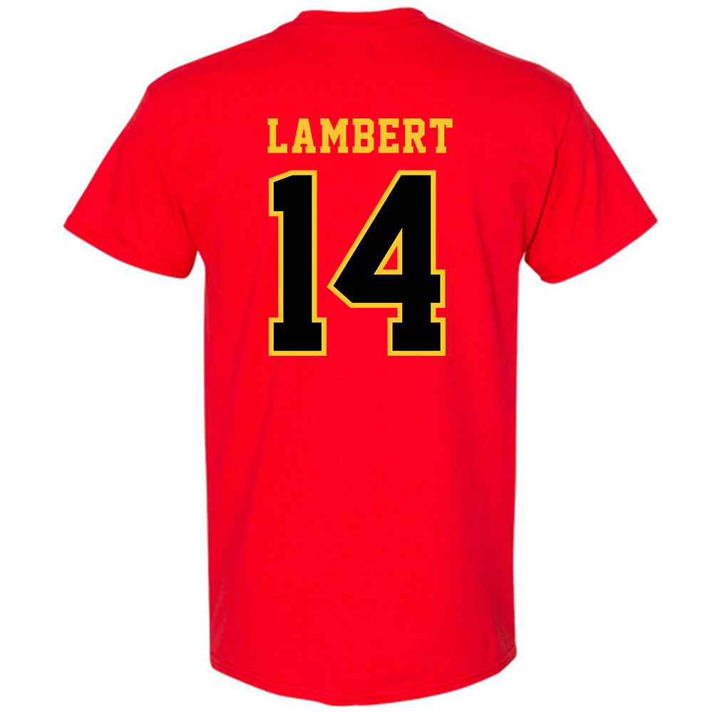 Ferris State - NCAA Football : Stanley Lambert - Replica Shersey T-Shirt-1