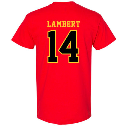 Ferris State - NCAA Football : Stanley Lambert - Replica Shersey T-Shirt-1