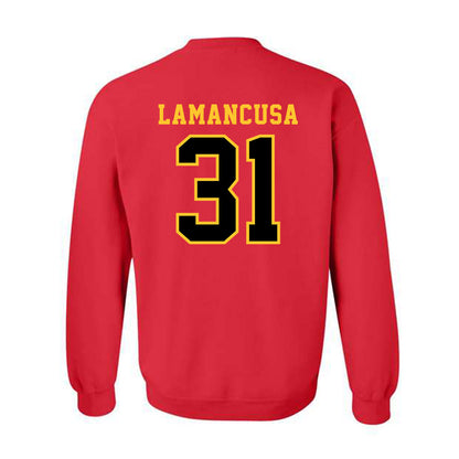 Ferris State - NCAA Football : Jack Lamancusa - Replica Shersey Crewneck Sweatshirt-1