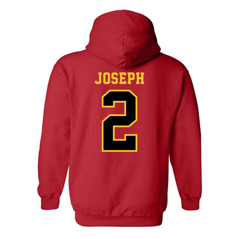 Ferris State - NCAA Softball : Jadyn Joseph - Replica Shersey Hooded Sweatshirt-1