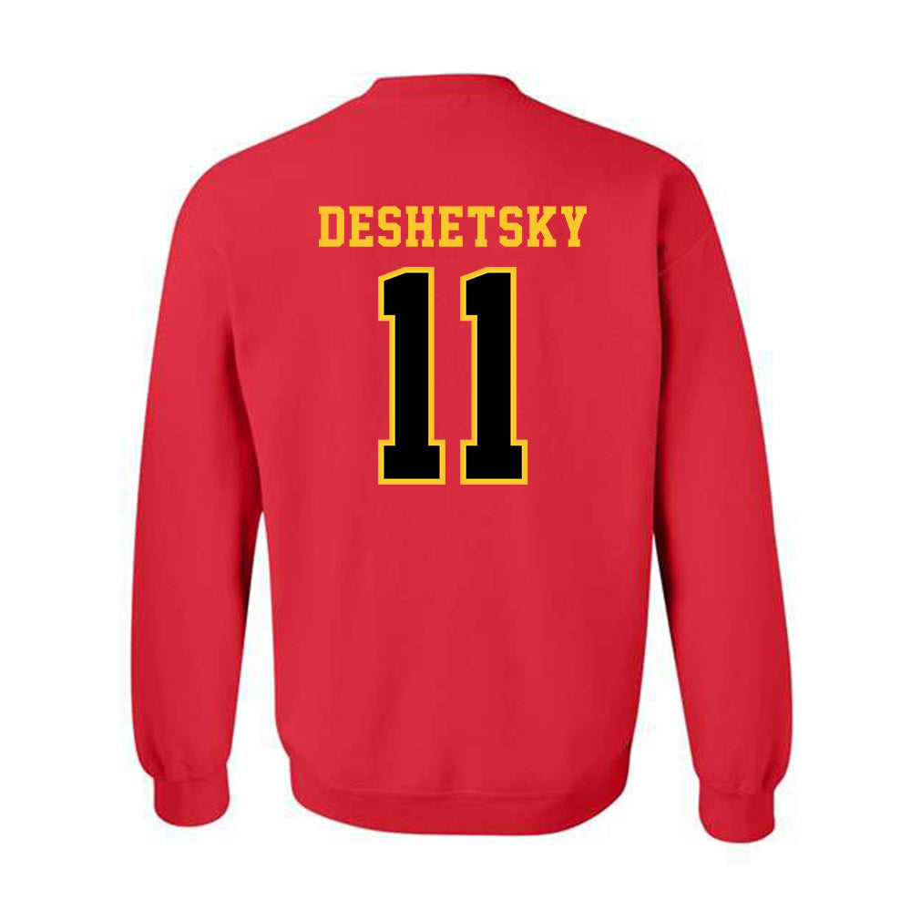 Ferris State - NCAA Women's Volleyball : Alana Deshetsky - Replica Shersey Crewneck Sweatshirt-1