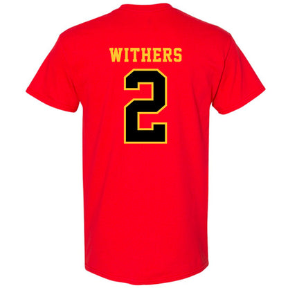 Ferris State - NCAA Softball : jasyl Withers - Replica Shersey T-Shirt-1
