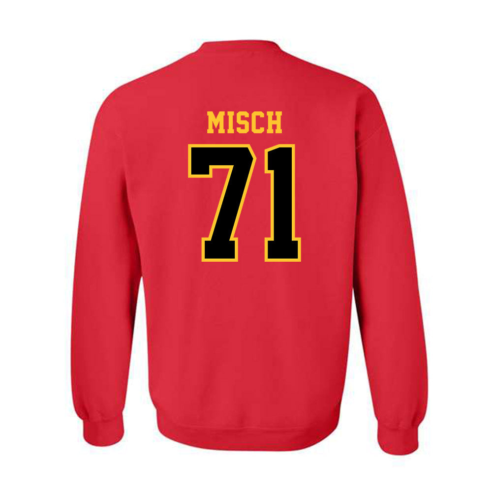 Ferris State - NCAA Football : Matthew Misch - Replica Shersey Crewneck Sweatshirt-1