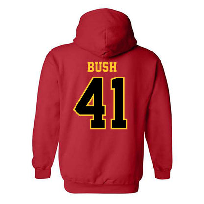 Ferris State - NCAA Football : Michael Bush - Replica Shersey Hooded Sweatshirt-1