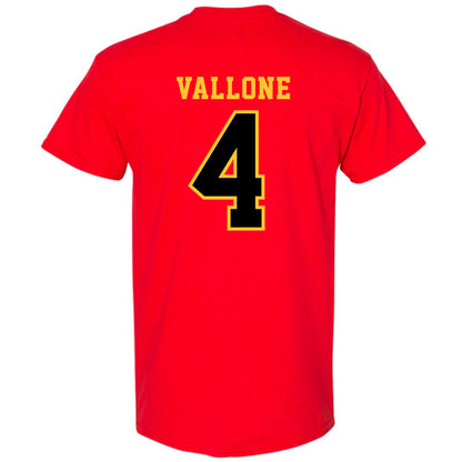 Ferris State - NCAA Women's Soccer : Bella Vallone - Replica Shersey T-Shirt-1