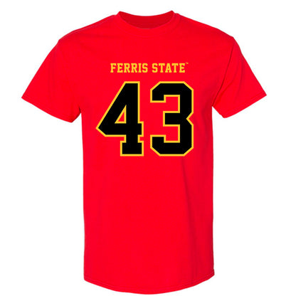 Ferris State - NCAA Football : Razah Townsend - Replica Shersey T-Shirt-0