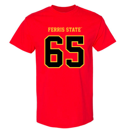 Ferris State - NCAA Football : Cory Pecynski - Replica Shersey T-Shirt-0