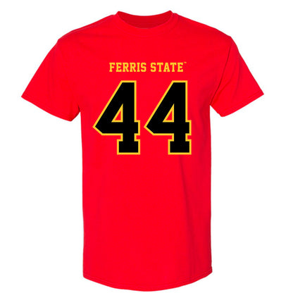 Ferris State - NCAA Softball : Addison Wangler - Replica Shersey T-Shirt-0