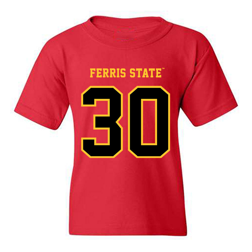 Ferris State - NCAA Women's Basketball : Emma Schierbeek - Replica Shersey Youth T-Shirt-0