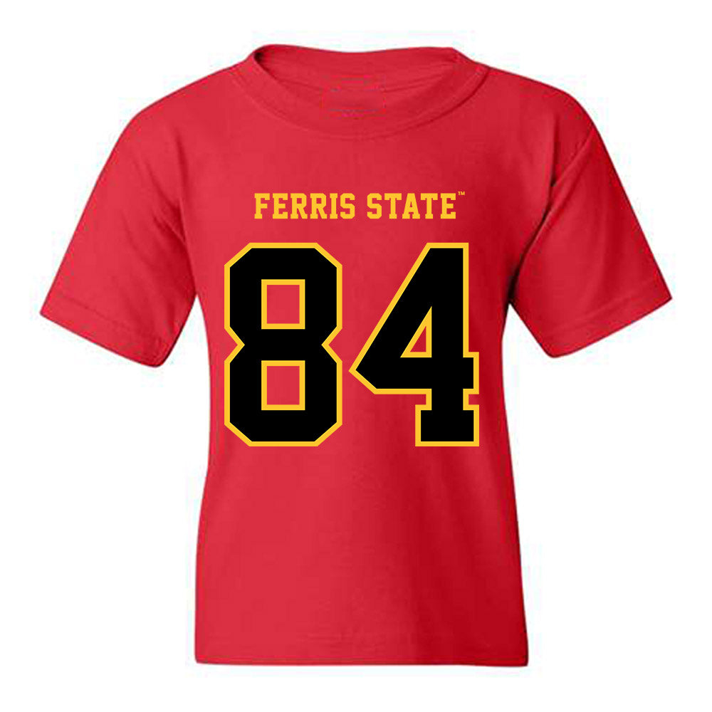 Ferris State - NCAA Football : Mason Dykstra - Replica Shersey Youth T-Shirt-0