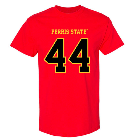 Ferris State - NCAA Football : Kailib Davis - Replica Shersey T-Shirt-0