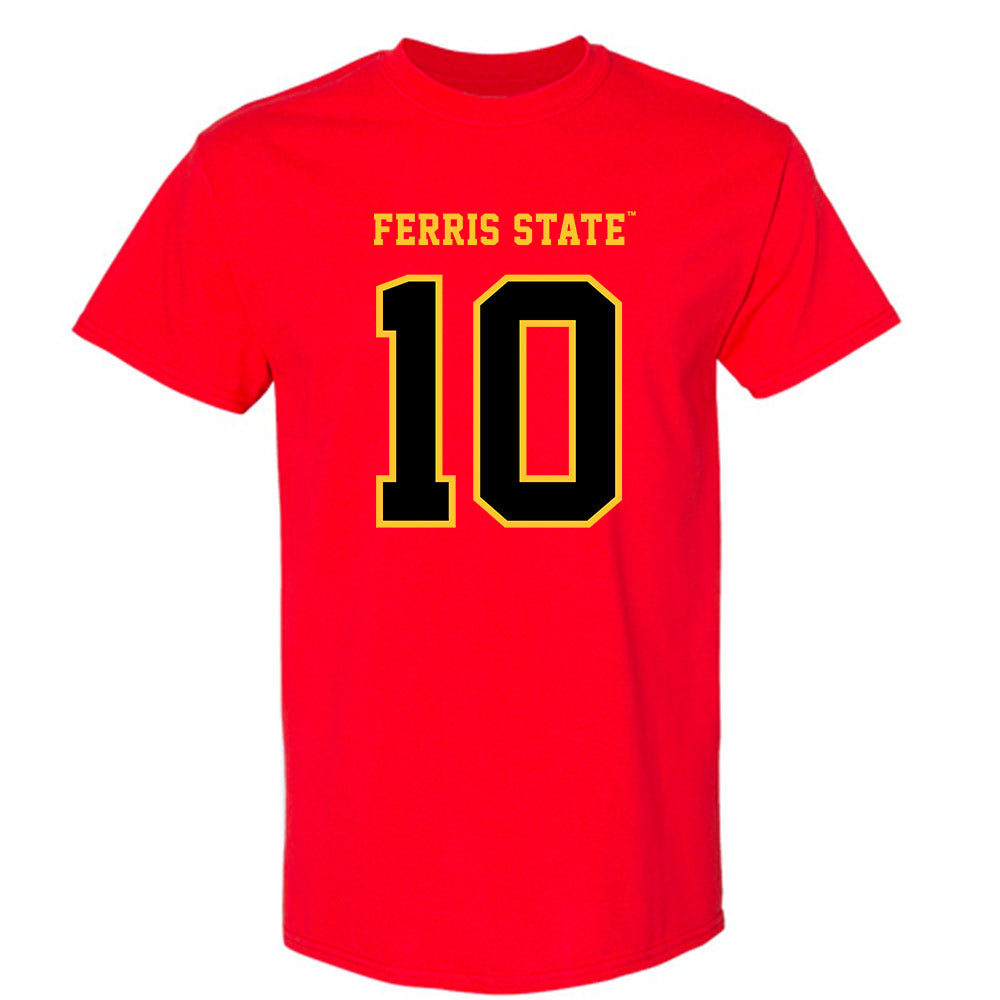 Ferris State - NCAA Women's Soccer : Grace Sampson - Replica Shersey T-Shirt-0