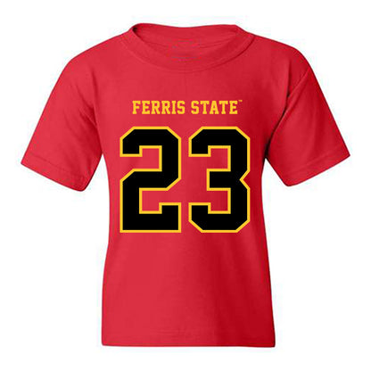 Ferris State - NCAA Football : James Robinson - Replica Shersey Youth T-Shirt-0