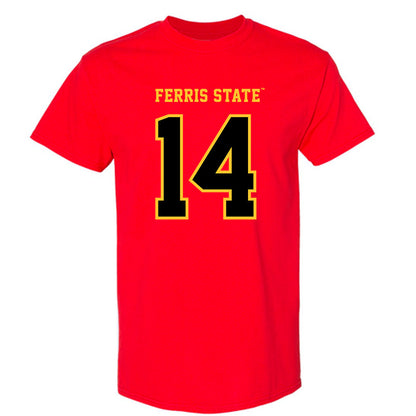 Ferris State - NCAA Football : Timothy Ormond II - Replica Shersey T-Shirt-0