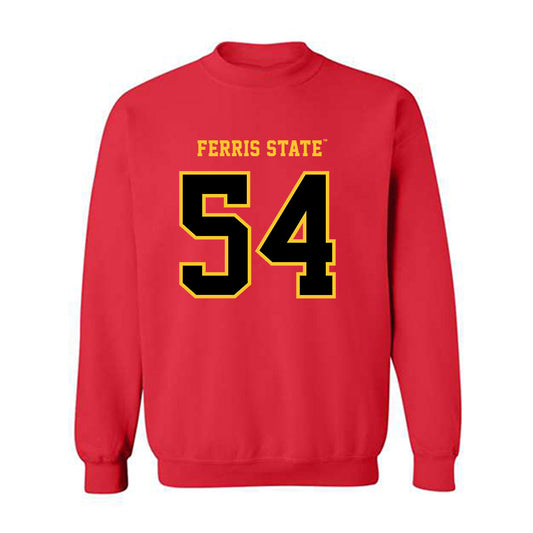 Ferris State - NCAA Football : Jshawn Kennedy - Replica Shersey Crewneck Sweatshirt-0
