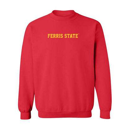 Ferris State - NCAA Men's Tennis : Alessandro santangelo - Replica Shersey Crewneck Sweatshirt-0