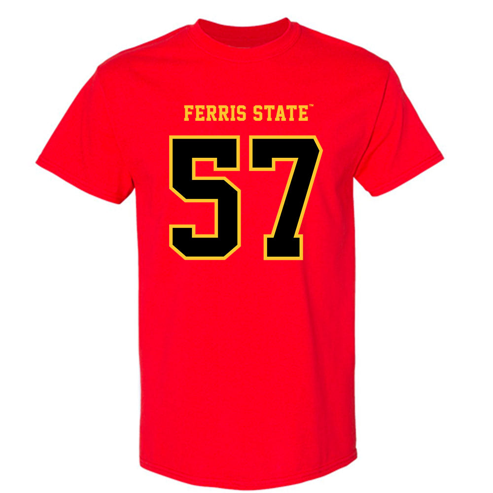 Ferris State - NCAA Football : Derek Anderson - Replica Shersey T-Shirt-0