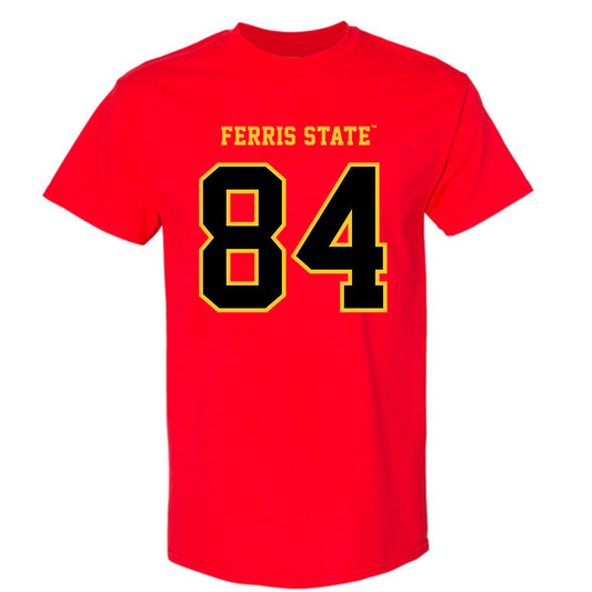 Ferris State - NCAA Football : Mason Dykstra - Replica Shersey T-Shirt-0