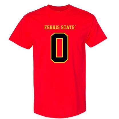 Ferris State - NCAA Women's Soccer : Lauren Kubacki - Replica Shersey T-Shirt-0