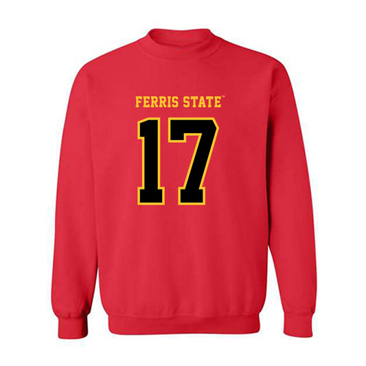 Ferris State - NCAA Football : Dakari Neely - Replica Shersey Crewneck Sweatshirt-0