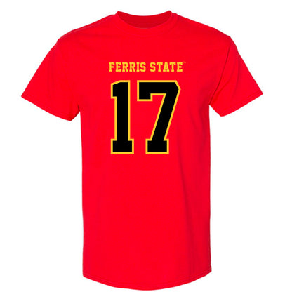 Ferris State - NCAA Football : Quentin Pope - Replica Shersey T-Shirt-0