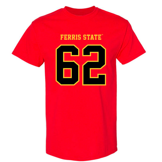 Ferris State - NCAA Football : Martaz Charles - Replica Shersey T-Shirt-0
