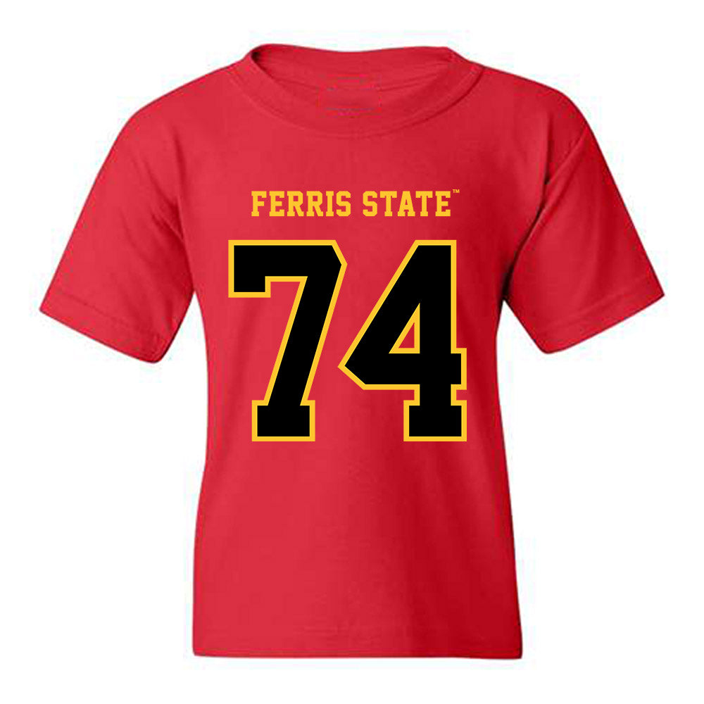 Ferris State - NCAA Football : Bobby Anderson - Replica Shersey Youth T-Shirt-0
