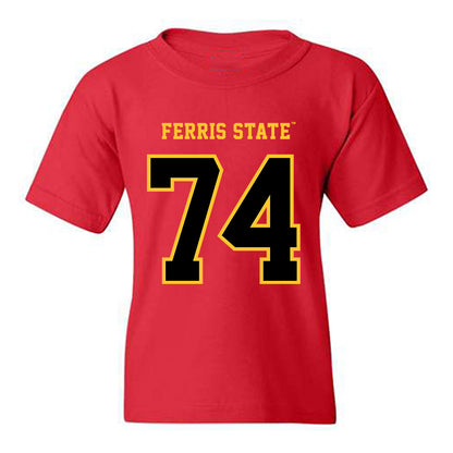 Ferris State - NCAA Football : Bobby Anderson - Replica Shersey Youth T-Shirt-0