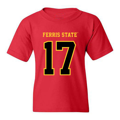 Ferris State - NCAA Women's Volleyball : Brenna Mossel - Replica Shersey Youth T-Shirt-0