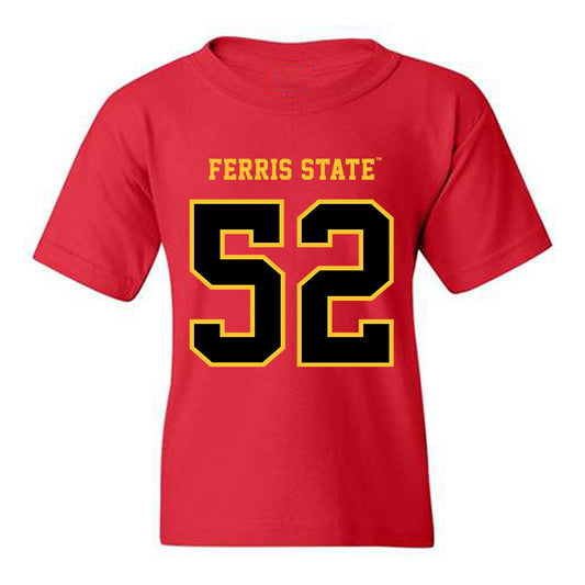 Ferris State - NCAA Football : Jarvis Windom - Replica Shersey Youth T-Shirt-0