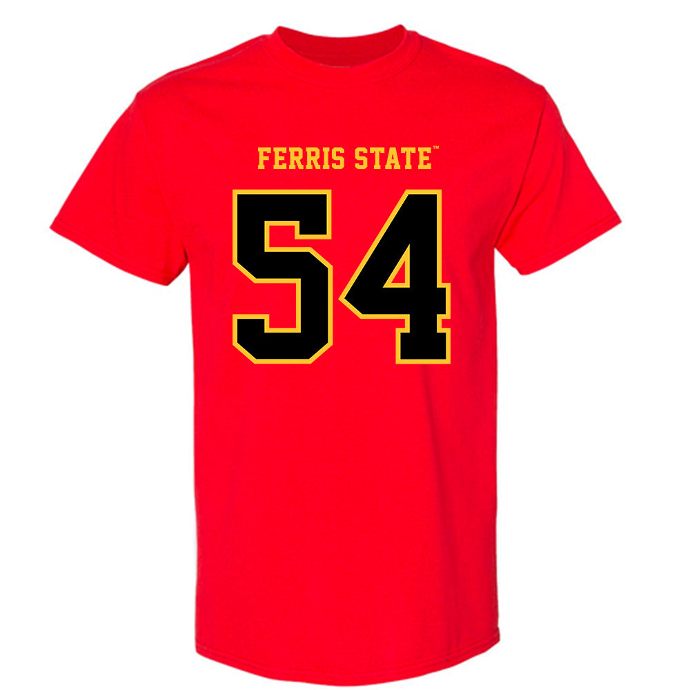 Ferris State - NCAA Football : Jshawn Kennedy - Replica Shersey T-Shirt-0