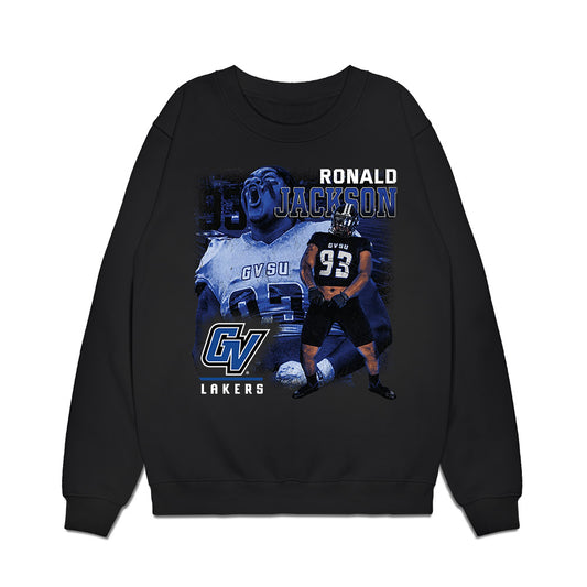 Grand Valley - NCAA Football : Ronald Jackson - Collage Premium Crewneck Sweatshirt-0