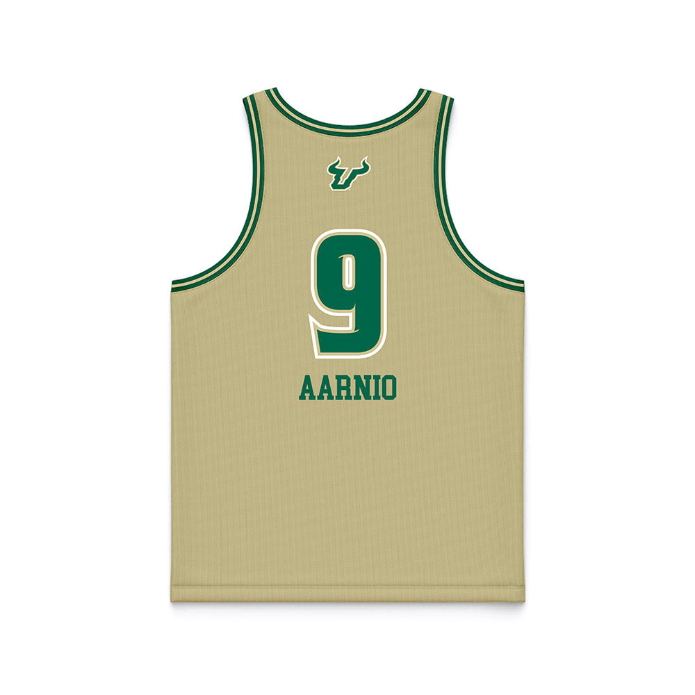 USF - NCAA Women's Basketball : Janette Aarnio - Sand Basketball Jersey-1