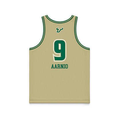 USF - NCAA Women's Basketball : Janette Aarnio - Sand Basketball Jersey-1