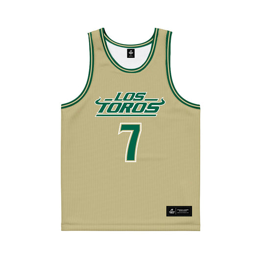 USF - NCAA Women's Basketball : Lana Vukcevic - Sand Basketball Jersey-0