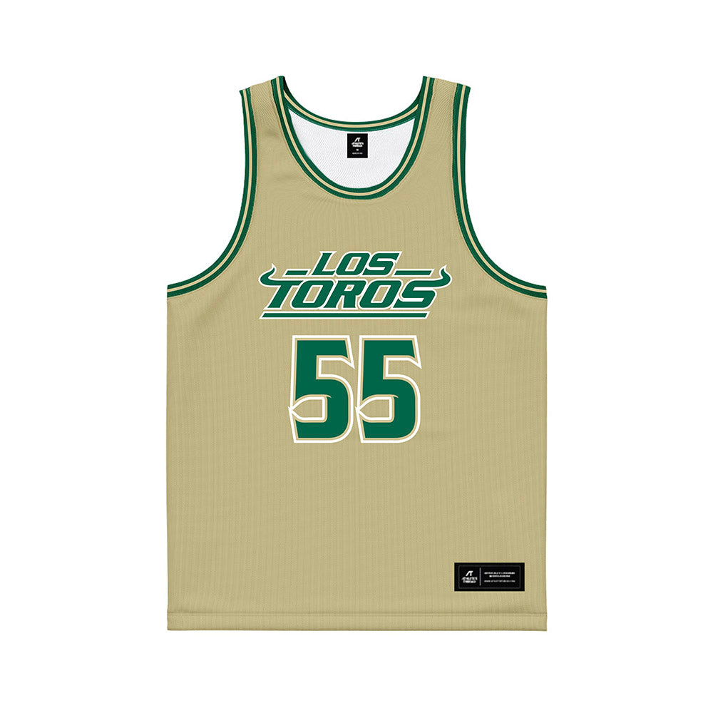 USF - NCAA Women's Basketball : Carla Brito Hernandez - Sand Basketball Jersey-0