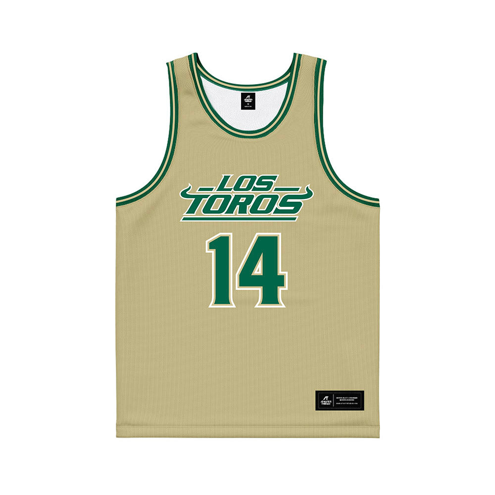 USF - NCAA Women's Basketball : Ines Piper - Sand Basketball Jersey-0