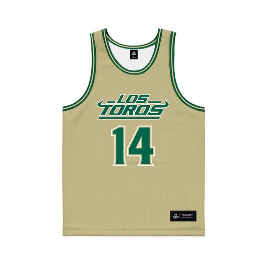 USF - NCAA Women's Basketball : Ines Piper - Sand Basketball Jersey-0