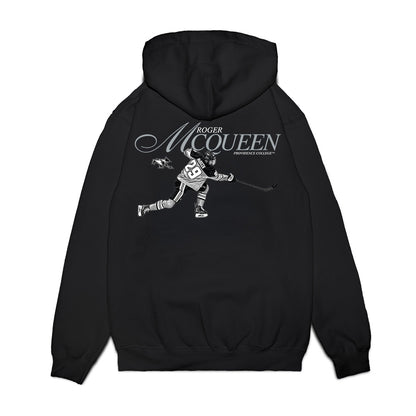 Providence - NCAA Men's Ice Hockey : Roger McQueen - Legacy Premium Hooded Sweatshirt-1